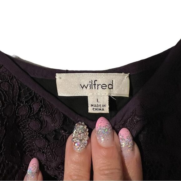 Aritzia Purple lace dress - Picture 4 of 6